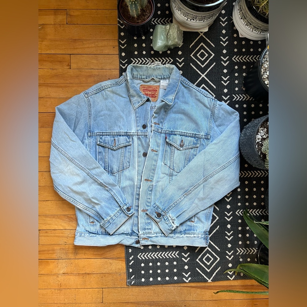 Vintage Levi’s Distressed Denim Jacket